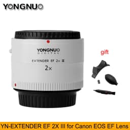 Yongnuo YN-2.0X III PRO 2x Teleconverter Extender Auto Focus Mount for Canon EOS EF Camera