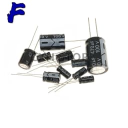 Aluminum Electrolytic Capacitor Kit 6.3V-450V Multiple Voltage 10UF-4700UF Assorted Capacitance for Electronics DIY Projects