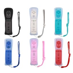 Wireless Remote Controller Gamepad for Nintendo Wii Console - Bluetooth Motion Sensing with Nunchuck Controller Joystick Accessory