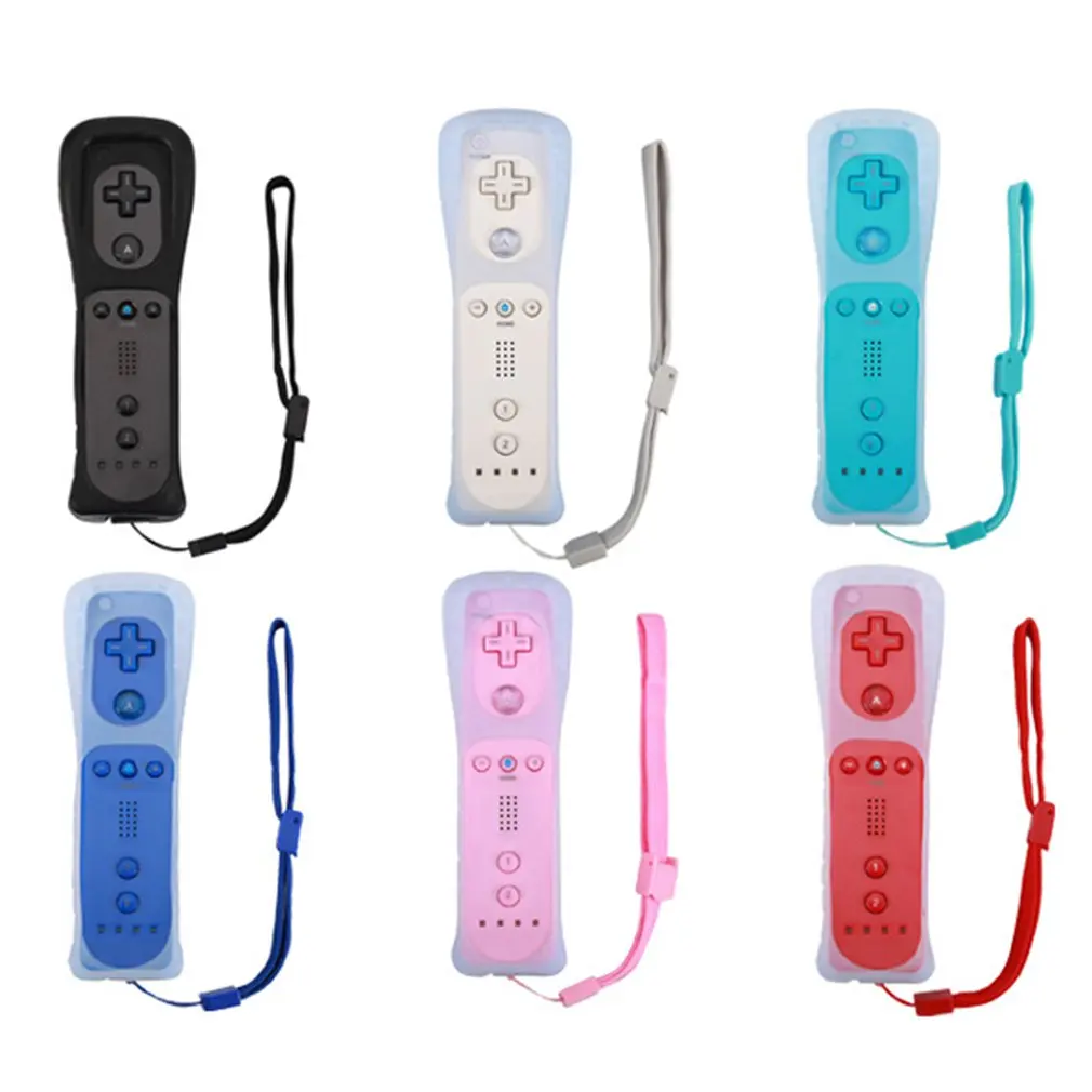 Wireless Remote Controller Gamepad for Nintendo Wii Console - Bluetooth Motion Sensing with Nunchuck Controller Joystick Accessory