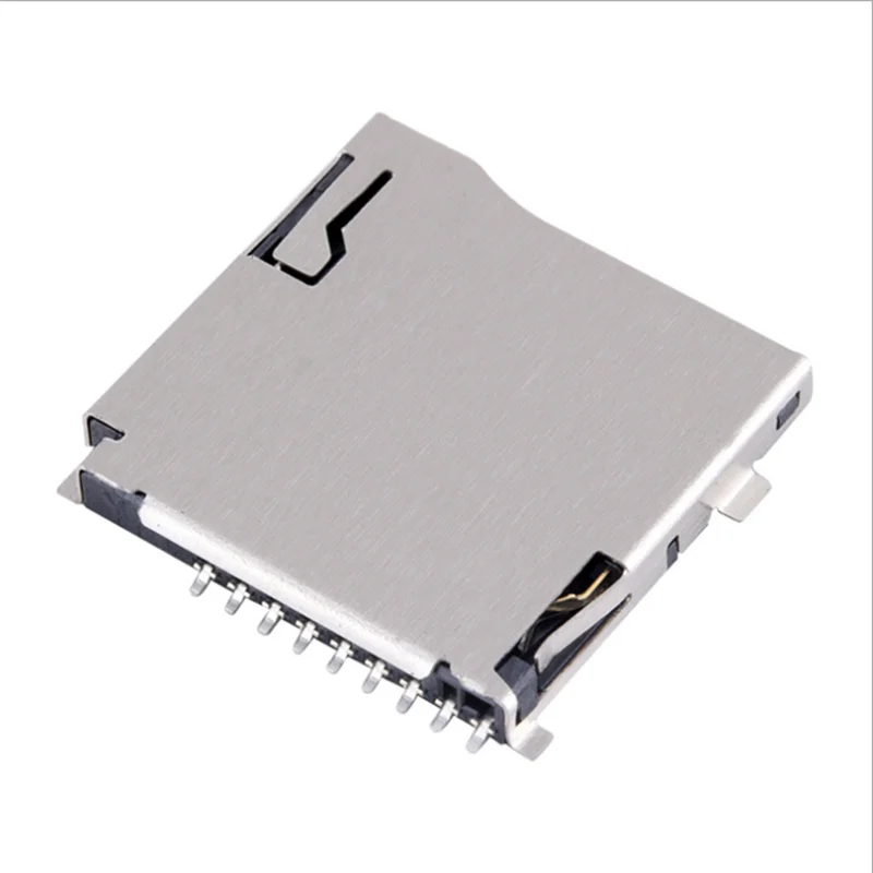 SD Card Socket Adapter PCB Connector TF Card Slot 5 Pack - Compatible with Phones, Tablets, Vehicle Navigation Systems and Electronic Devices