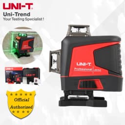 UNI-T LM576LD High-Precision 16-Line Green Laser Level for Horizontal and Vertical Measurement of Buildings, Doors, and Windows