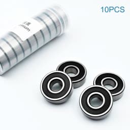 Deep Groove Ball Bearing 6200 2RS ZZ 10x30x9mm Chrome Steel Bearings 10pcs Standard Premium Quality Inner Diameter 10mm