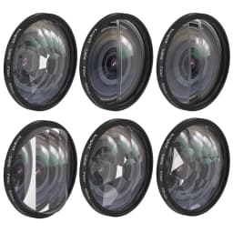 KnightX Glass Prism Camera Lens Filter - Kaleidoscope Effect for Photography & Video - 49mm 52mm 58mm 67mm 77mm SLR Filters