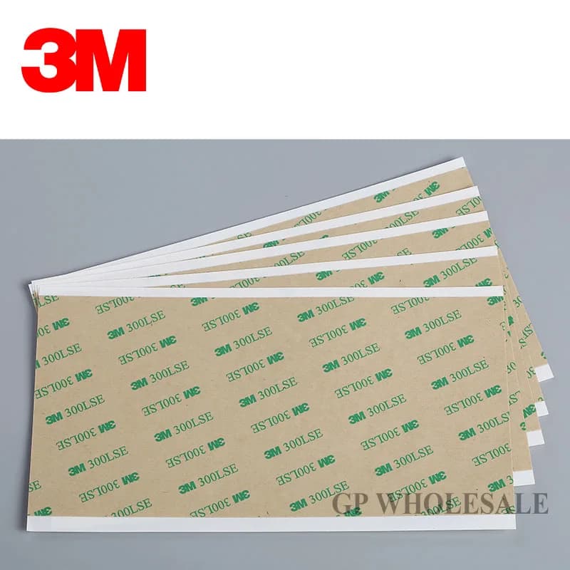 3M 300LSE 9472LE Heavy-Duty Double-Sided Adhesive Sheets 4x8 Inch (10 Pack)