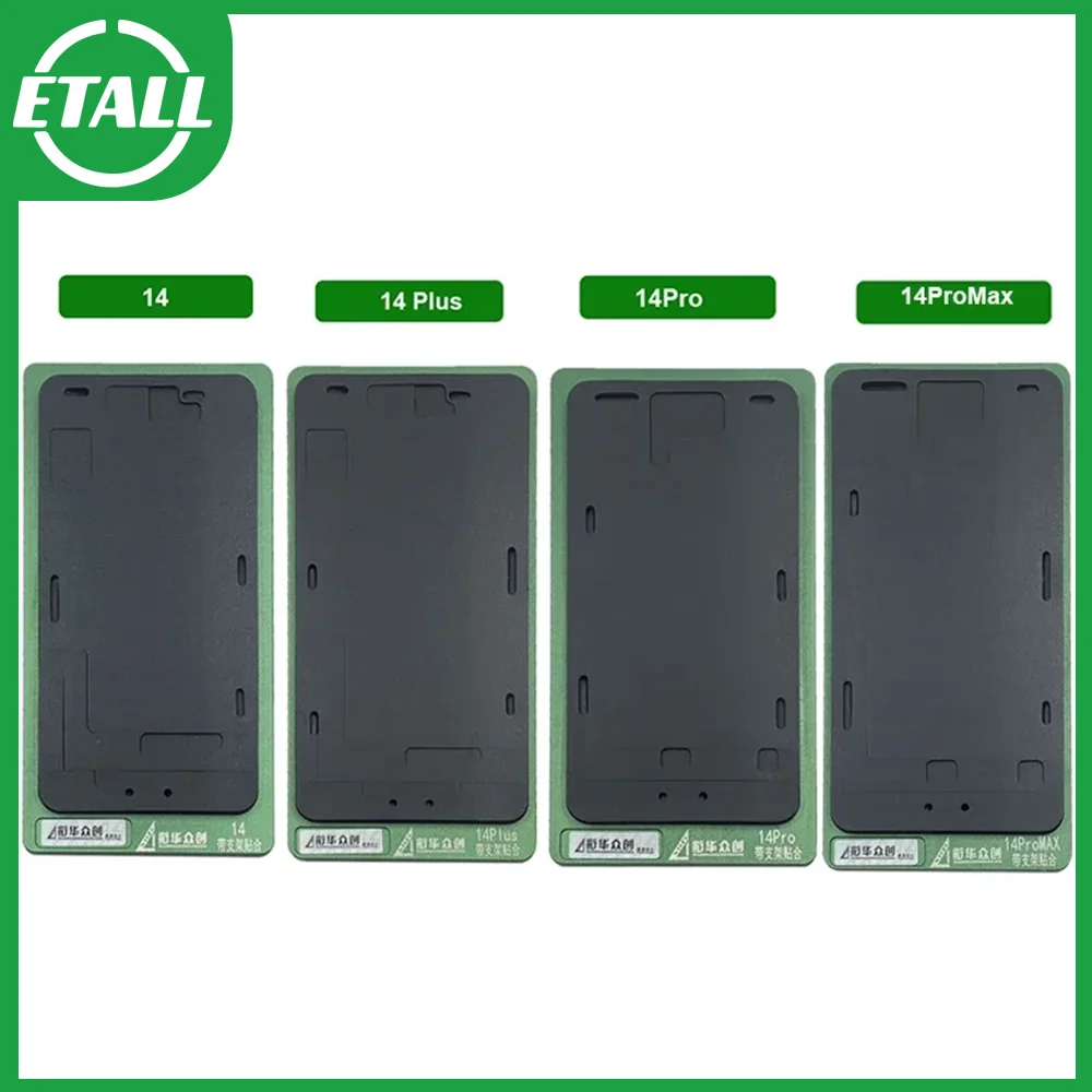 iPhone LCD Screen Laminating Mold In-Frame Position Tool for iPhone 14 13 12 Pro X XS Max Outer Glass OCA Repair
