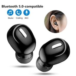 X9 Single-Ear Bluetooth 5.0 Sports Earbud with Mic and Ear Hook