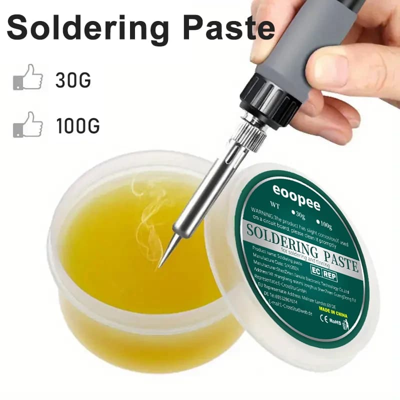 Rosin Soldering Flux Paste 10g-200g - High-Quality Flux for Electronics, LED, SMD Soldering and PCB Repair Work