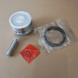 GXV120 Piston Kit 60mm for Honda 118CC 4T OHV Engine Complete Cylinder Assembly with Rings Pin Clips HR194 HR214 HR215 Mower