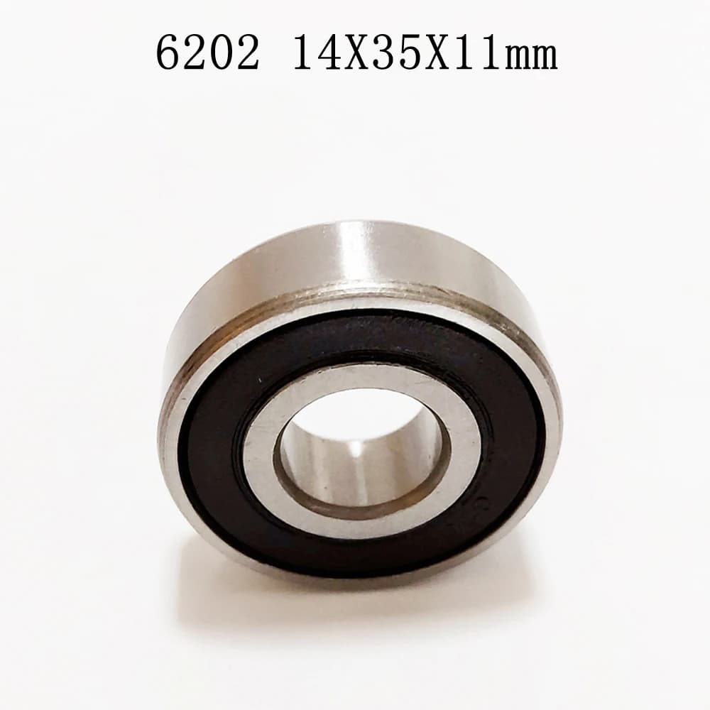 Non-Standard Ball Bearing 6202 14mm x 35mm x 11mm Inner Diameter ID Bearing Steel Single Row Deep Groove Ball Bearing