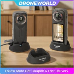 Silicone Base Stand for Insta360 X5 Camera — Non-Slip Desktop Holder & Car Mount Stabilizer Accessory