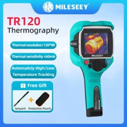 Mileseey TR120 TR256A Infrared Thermal Imager Camera High Precision Temperature Detector for Plumbing Heating HVAC Detection