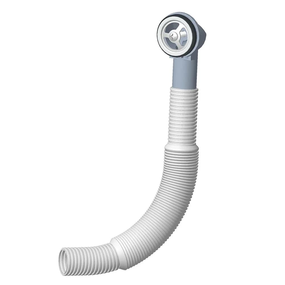 Round Overflow Pipe Replacement Head for Kitchen and Bathroom Basin - White ABS Washbasin Drainer Overflow Cover for Sink Improvement