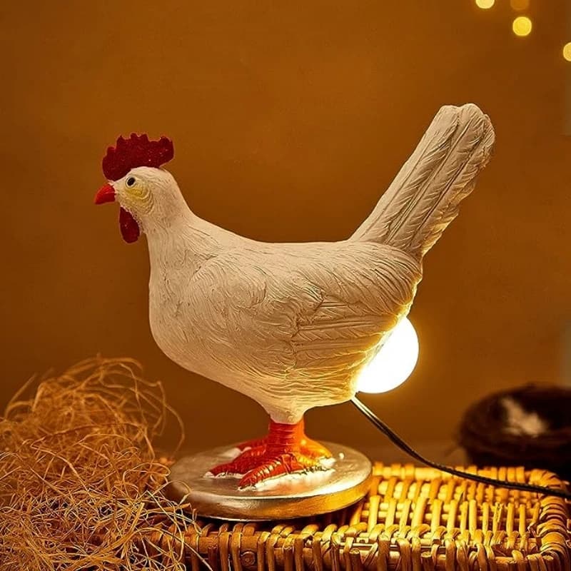 USB Chicken Night Light Decorative Chick Lamp for Easter and Party Décor