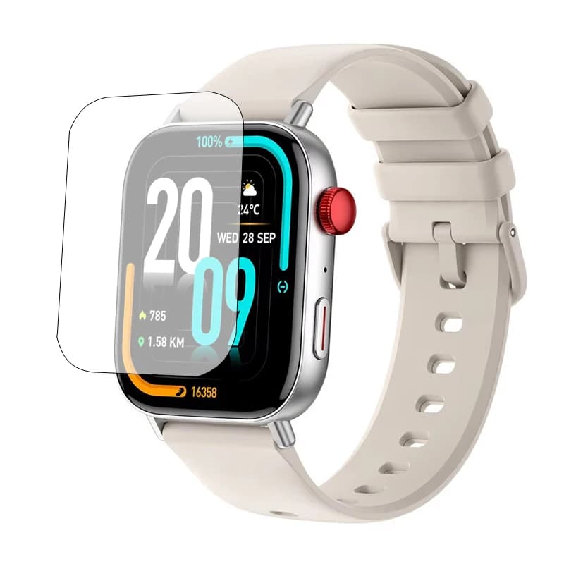 5 Pieces TPU Soft Clear Protective Film Screen Protector Guard Cover for COLMI C8 Max Smart Watch Display Accessories