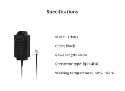 Sonoff RL560 Temperature Humidity Sensor Extension Cable 5M RJ9 4P4C Smart Home Assistant Outdoor Transmission Line