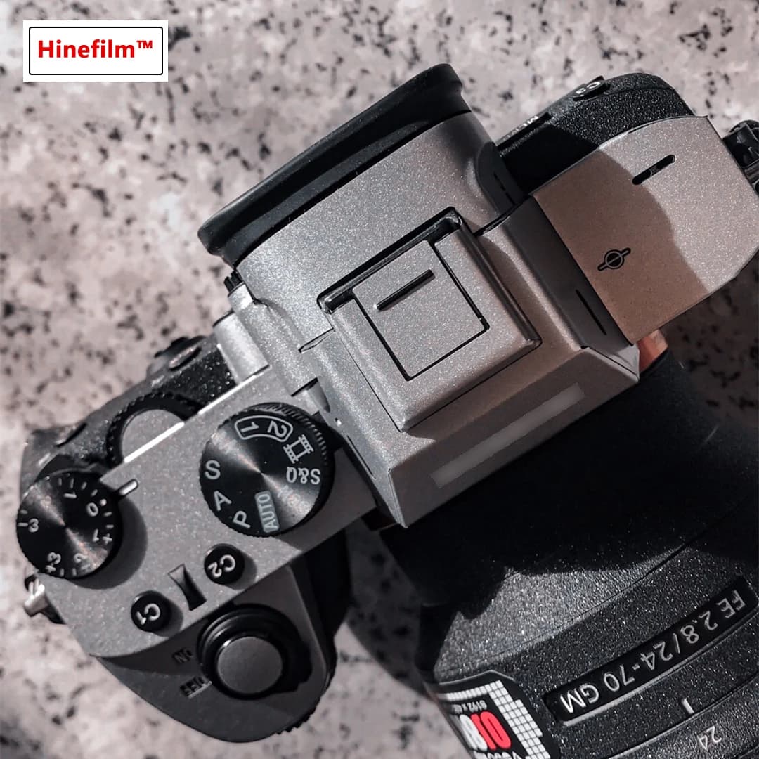 HineFilm 3M Top-Cover Protective Film for Sony A7R IV / A7 IV — Anti-Scratch Waterproof Camera Top Skin (Easy Apply, No Residue)