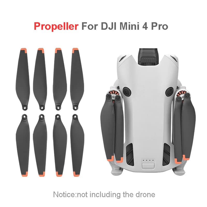 DJI Mini 4 Pro Replacement Propeller Blades 8 Pieces Lightweight Wing Fans Props for Drone Accessories