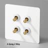 4-Gang 2 Way Switch