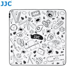 JJC Self-Adhesive Magic Cloth Camera Wrap - Protective Storage Pouch for DSLR Lens, Smartphones, and Laptops