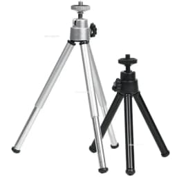 Mini Flexible Tripod 2-Section Stand Holder for Projector, Camera, Desktop and Mobile Phone - Aluminum Alloy with Extendable Legs