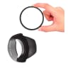 UV filter Lens hood