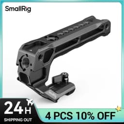 SmallRig NATO Top Handle Lite with Cold Shoe - Portable Camera Handle for Sony Canon Nikon Camera Cage 3766