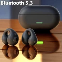 Bone Conduction Wireless Headphones Bluetooth 5.3 - Waterproof Sports Earphones with HiFi Sound Quality