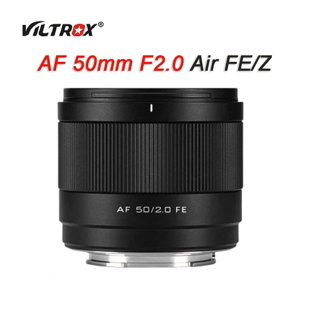 Viltrox AF 50mm F2.0 Air Full Frame Prime Lens - Auto Focus for Nikon Z and Sony FE Mount Mirrorless Cameras