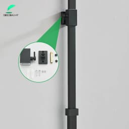 Square Shower Extension Pipe Fixed Base Bracket - Shower Fixings Accessories in Black Chrome Gold Nickel White Brushed Finishes