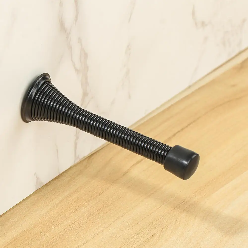 Iron Anti‑Collision Door Stopper — Noise‑Reducing Wall & Handle Protector