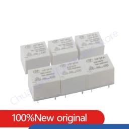 HF3FA Electromagnetic Relay 2pcs Set 5V 12V 24V 4Pin 5Pin DC Power Relay HF3FA-005 HF3FA-012 HF3FA-024 HST ZSTF for Circuit Boards
