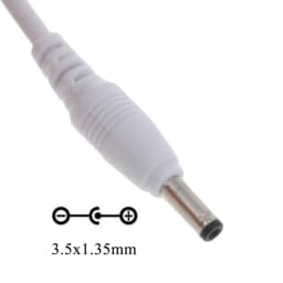 USB to 3.5mm x 1.35mm Barrel Jack DC Power Cable 5V Charging Cord Adapter Connector 1m 2m 3m for Small Electronics Devices