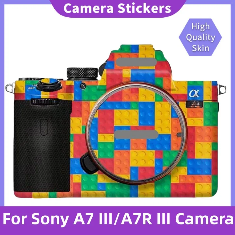 Precision Vinyl Decal Skin for Sony A7 III / A7R III — Camera Body Wrap, Scratch Protection and Custom Finish Options