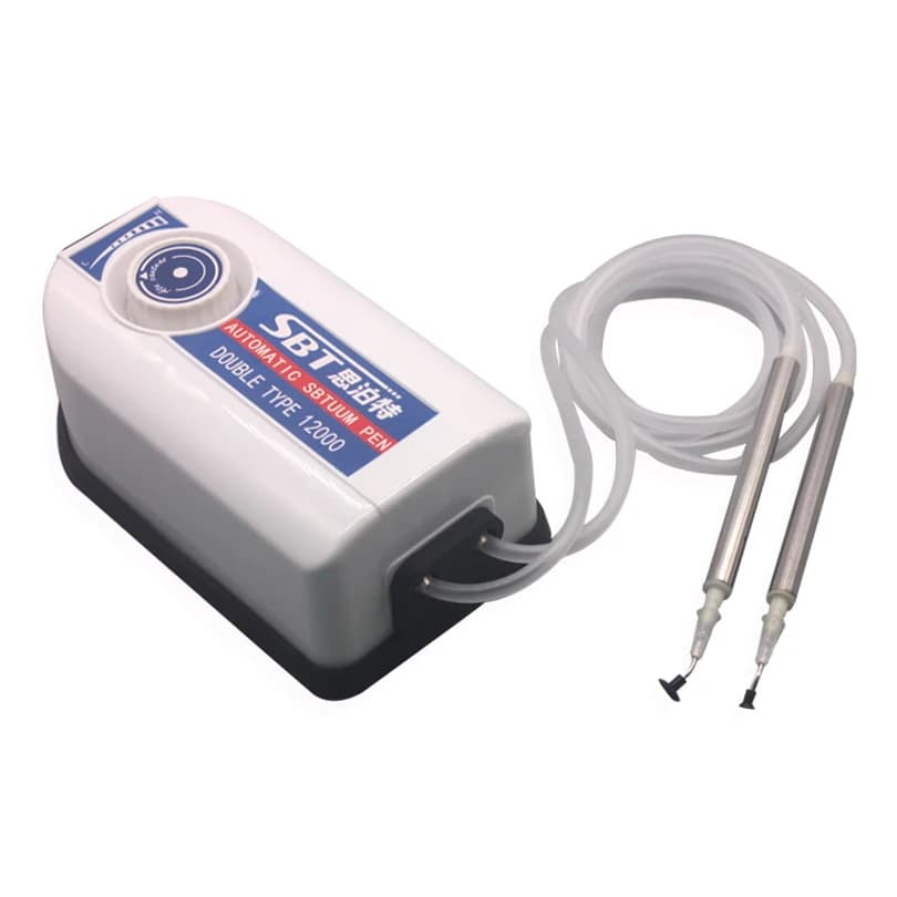 Electric Vacuum Suction Pen Tool for BGA IC Chip Repair - SMD SMT Pick Up Hand Tool 220V with Air Pump for Electronics Repair