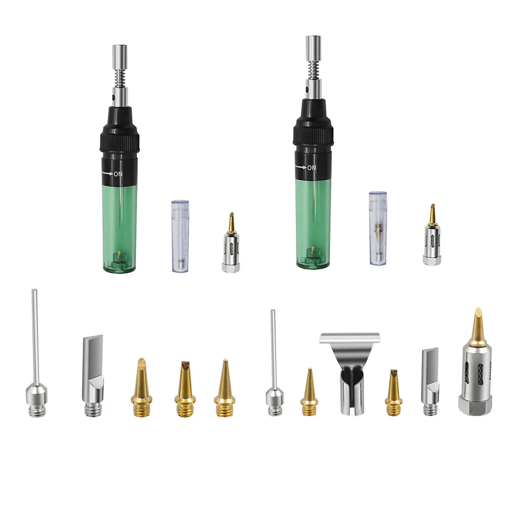 Portable Butane Gas Soldering Iron — Cordless Professional Soldering Pen, Heat-Resistant and Compact for Repairs & Hobby