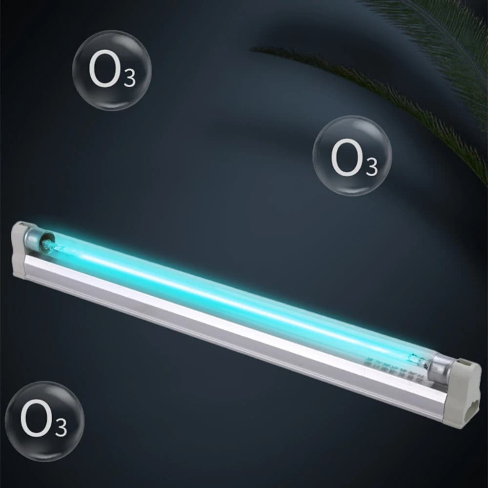 8W T5 UV Germicidal Lamp Quartz Ultraviolet Light Bulb 110V 220V for Sterilization Disinfection Air Purification Deodorizing with Plug Options