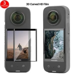 Tempered Glass Screen Protector Film for Insta360 ONE X3 Camera Protection Accessories (1/2/3 Pieces Available)