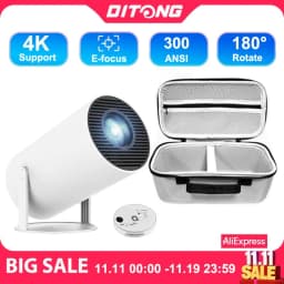 Android WiFi Projector 1080P Full HD - Portable LED Mini Projector with 4K Support for Home Cinema and Outdoor Movies