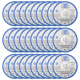 115mm Metal Cutting Disc Set 10pcs 4.5 inch Resin Cut Off Wheels Circular Saw Blades for Angle Grinder Stainless Steel Iron Cutting