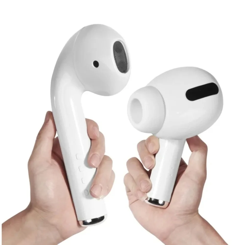 Earphone-Shaped Wireless Bluetooth Speaker with Stereo Sound and Radio Playback