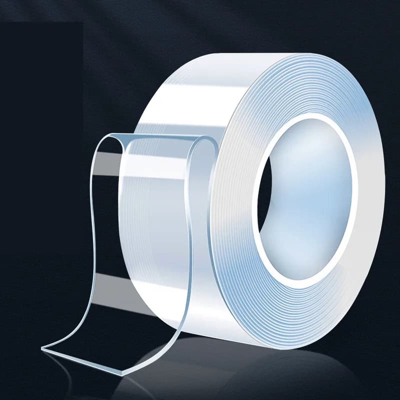 Traceless Nano Double-Sided Gel Tape 1-5m Waterproof Reusable Mounting Strip
