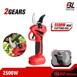 55mm Cordless Electric Pruning Shears - Brushless Garden Scissors Trimmer for Makita 18V Battery System