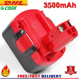 3.5AH 14.4V NI-MH Replacement Battery for BOSCH BAT038 BAT040 BAT140 BAT159 BAT041 GSR Cordless Screwdriver Power Tool