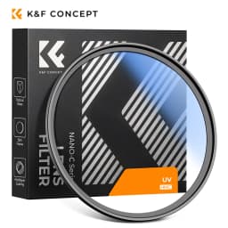 K&F Concept MCUV Filter Multi Coated Ultraviolet Protection Lens Filter 37mm to 82mm Ultra Slim German Glass Camera Lens Protector