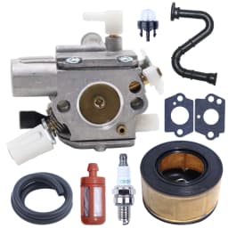 Carburetor Tune Up Kit for Stihl MS231 MS241 MS251 MS251C C-BE Chainsaw with Primer Bulb Air Filter Replacement 1143 120 0641 WTF-9